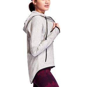 Old Navy Women's Tech Fleece Hoodie, Gray, Sz XXL